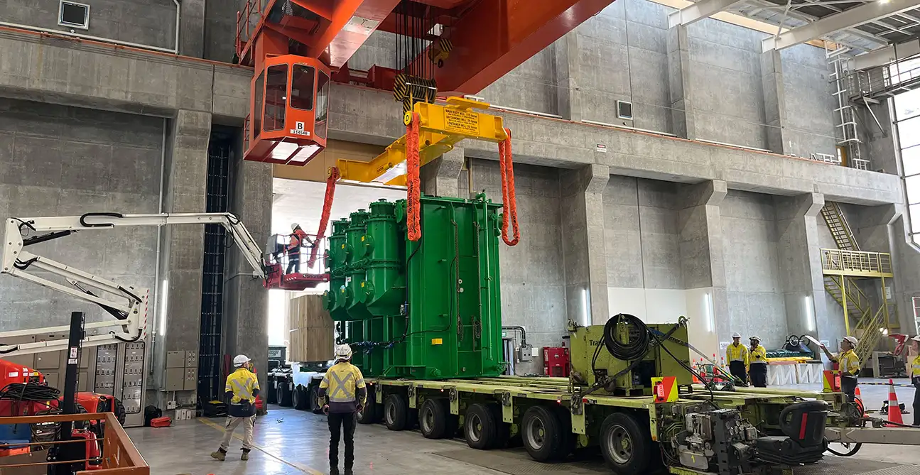 Transformer Unloading